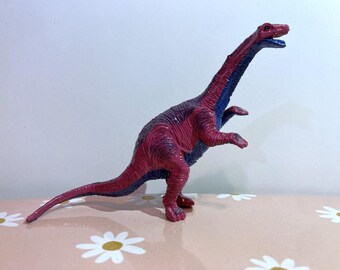 Hand Painted Pride flag Dinosaur display figurine. LGBTQIA. Bisexual. Cornelius.