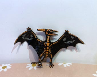 Hand Painted Pterosaur display figurine. Jasper.
