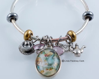 Alice In Wonderland Bangle