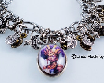 Beautiful Tribal Princess Charm Bracelet