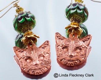 Bastet Earrings