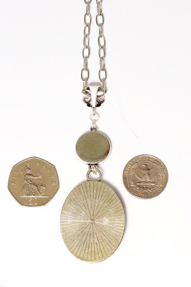 Water Dragon Necklace Art Picture Cabochon Necklace Tribal Etsy