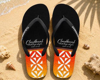 Cloudbreak Men's Flip Flops – Volcano Sunset