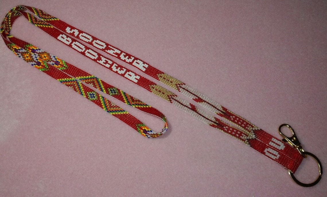 Loom Beaded Lanyard Etsy