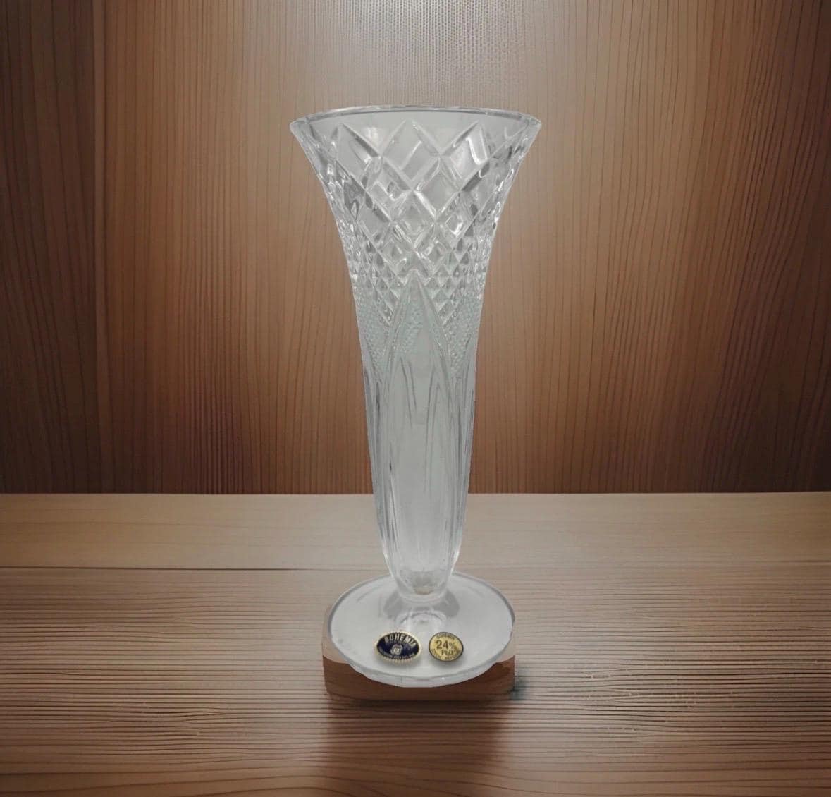 Bohemia Crystal Vase 24 Pbo - Etsy