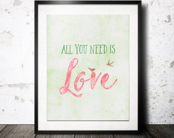 All You Need is Love - 8x10