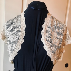 Sequined -Lace Bridal/prom/evening  Shrug/bolero/jacket from stretch lace Style 204 Size XS to 5XL Plus Sizes Available