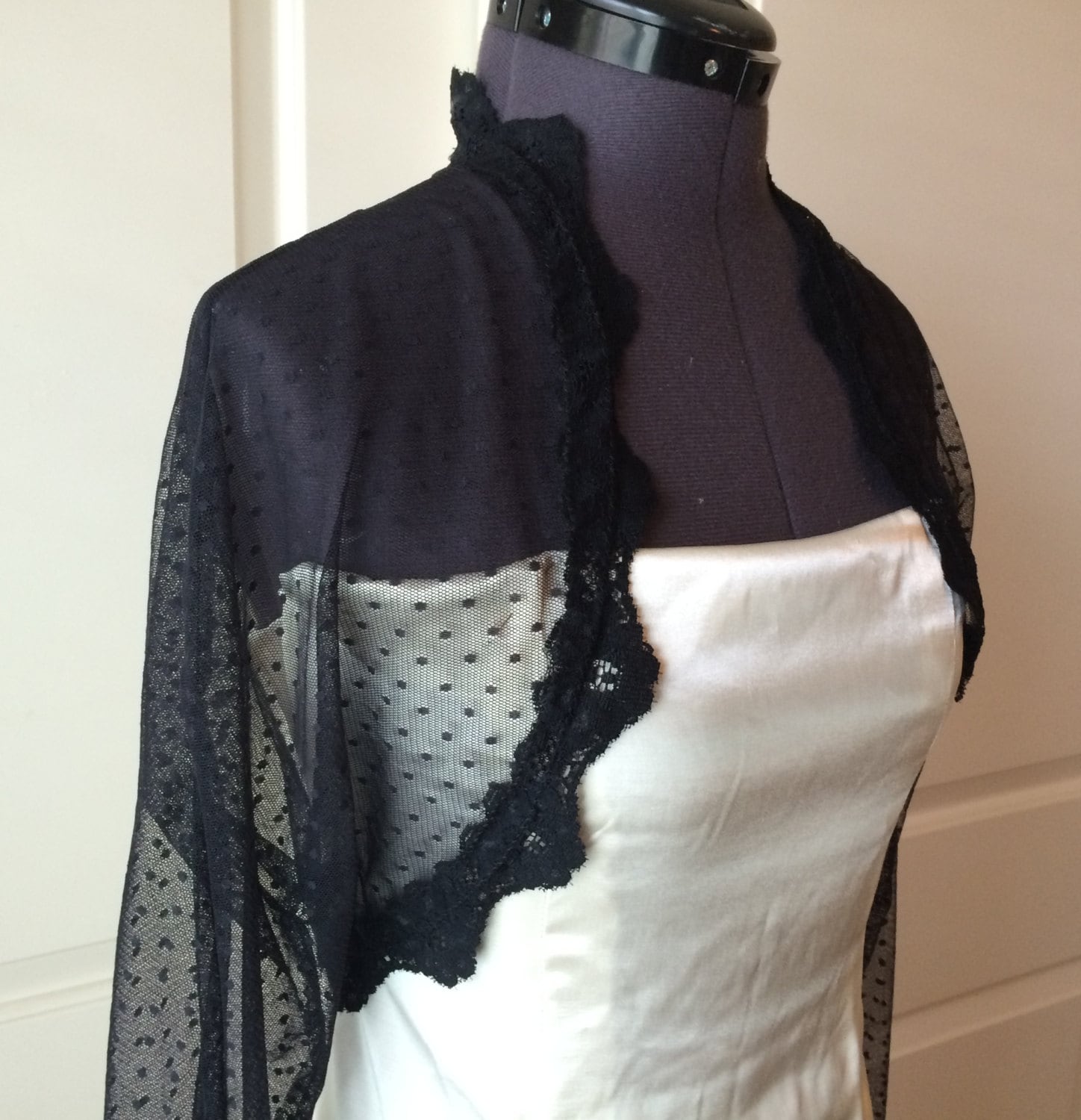 Dressy Black Bolero - Etsy