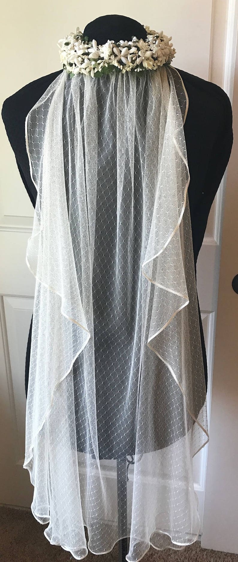 Vintage Style Wedding Veil Upcycled Gatsby 1920 S Style Etsy