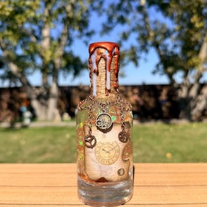 Time in a Bottle Ethereal Elixir • Decorative Potion Bottle