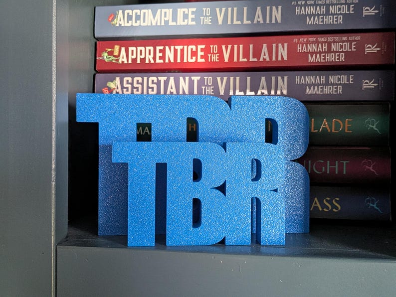 Tbr Sign TBR Bookshelf Sign - Now in Two Sizes! - Etsy