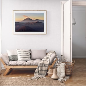 Mount Bromo Volcano in Java Fine Art Print