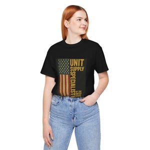 Unit Supply Specialist 92Y T-Shirt | Army Supply Veteran Gift Tee image 8