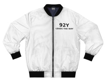 92Y Tactical Bomber Jacket | Accountability Is Lethal Print, Wind-Resistant Polyester