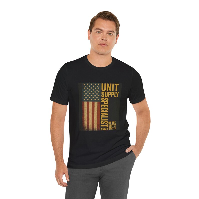 Unit Supply Specialist 92Y T-Shirt | Army Supply Veteran Gift Tee image 6