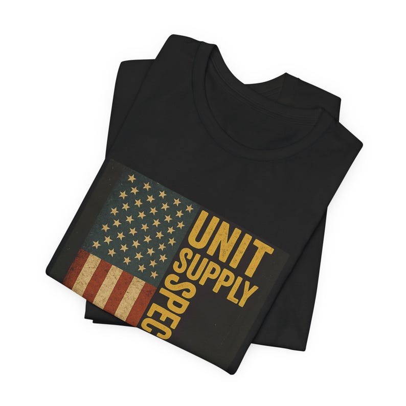 Unit Supply Specialist 92Y T-Shirt | Army Supply Veteran Gift Tee image 3