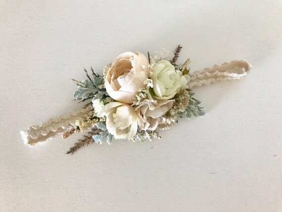 natural flower headbands