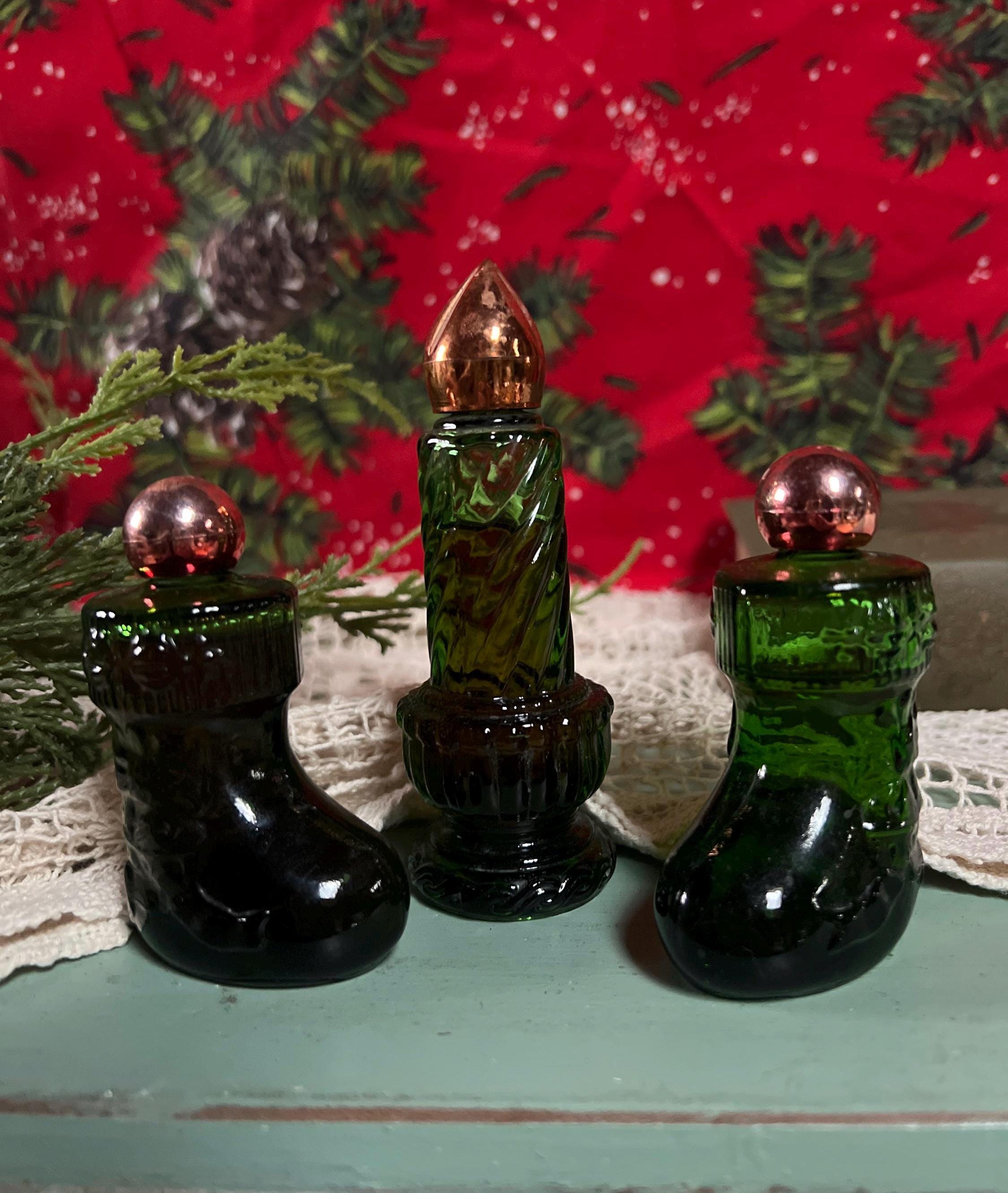 Green Glass Cologne - Etsy