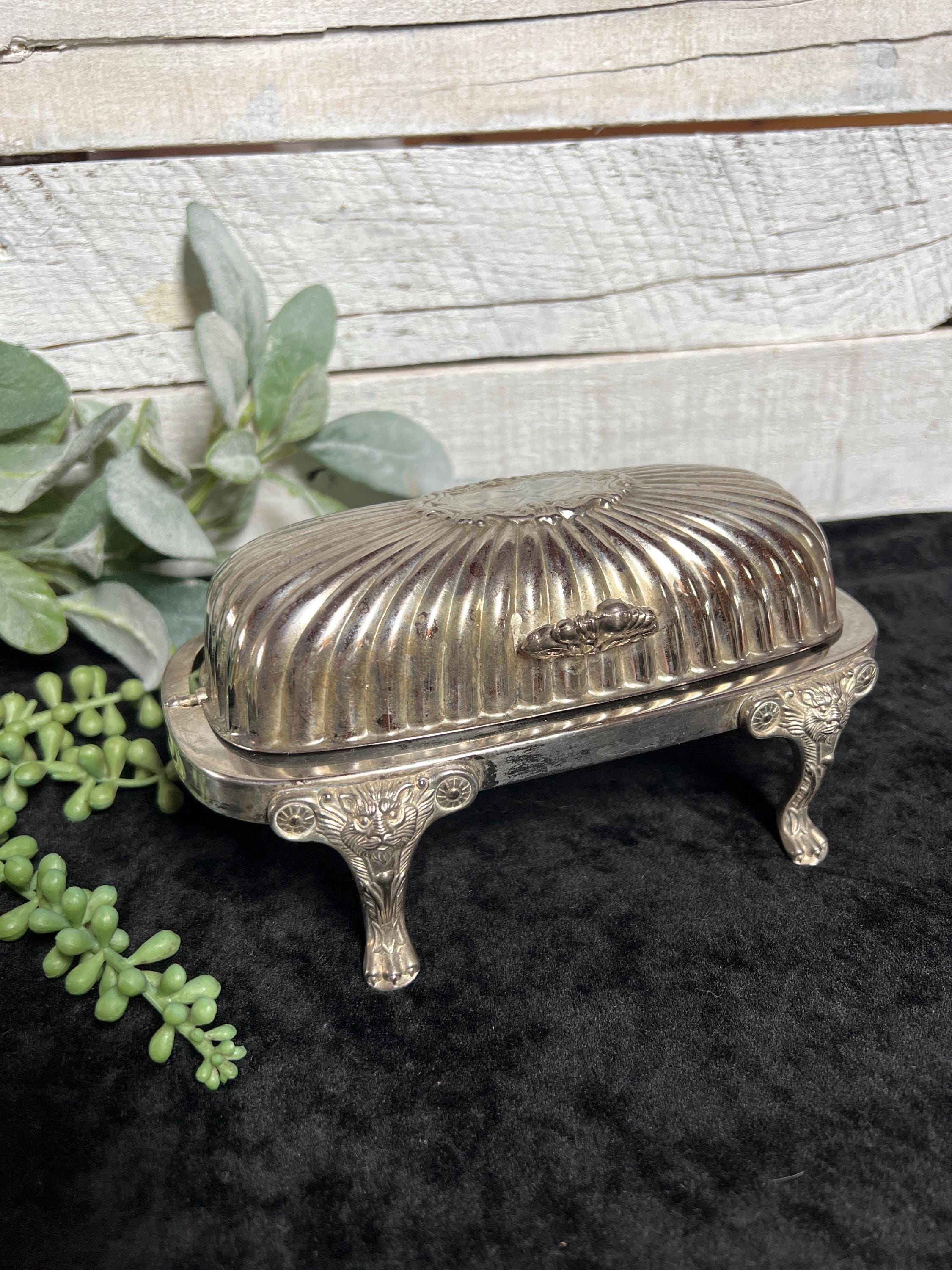 Fb Rogers Silver Butter Dish - Etsy