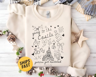 Custom Going to the Castle Gonna Get Married Shirt, Disney Bachelorette Shirt, Disney Future Mrs. Shirt, Disney Bride Shirt, Magic Kingdom
