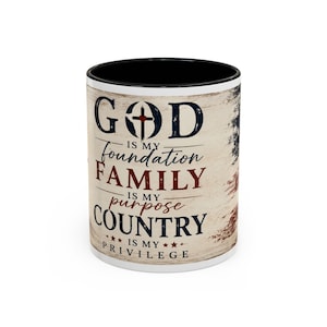 Inspirational Christian Coffee Mug — Scripture & Faith Devotional Ceramic Mug