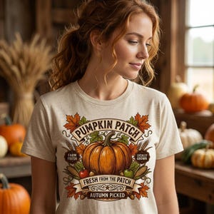 Immagine PNG di un campo di zucche, design autunnale di tendenza per sublimazione, design vintage per magliette autunnali, immagine PNG autunnale effetto invecchiato, immagine PNG di una zucca fresca di fattoria, immagine PNG retrò