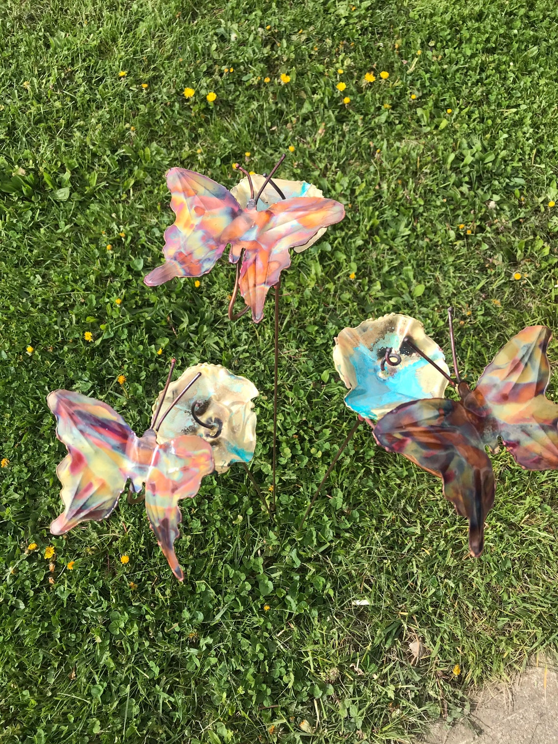 Copper Garden Art/best Selling Items/popular Garden Decor/best Etsy