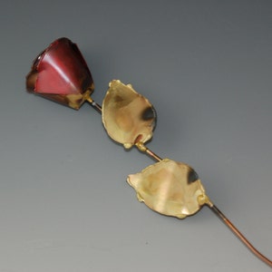 Best seller, Metal Flower,Copper Rose, Rose Bud,Flower Art, Floral,Handcrafted,Metal Art,Floral,Rose,Metal Sculpture,Home Decor