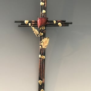 Metal sculpture wall Cross,Metal Wall Signs,Cross Metal Sign,Jesus Metal Wall art, metal wall hanging,Christian Gift,Crucifix
