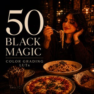 Cinematic LUTs Master Edition | 50+ Black Magic Video Presets