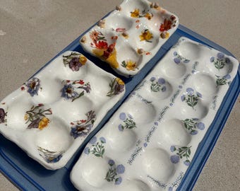 粘土/樹脂製卵トレイ（12個入り）