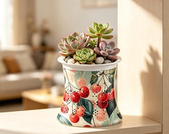 Mini jigsaw puzzle flower pots, custom vases, wedding gifts, housewarming gifts, home decorations