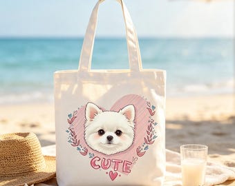 Personalized canvas printed tote bag, desert bachelorette party souvenir, bridesmaid gift