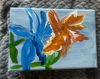 Acrylic original art prices vary