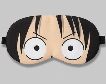 Masque pour les yeux de sommeil Anime | Compresse en gel rafraîchissante, anti-lumière, sangle réglable