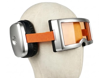 Gafas ninja naranjas, diadema para cosplay de anime, gafas tácticas, accesorio para disfraz de otaku
