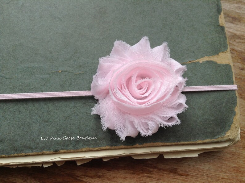 Skinny Headband Soft Pink headband LIGHT PINK SKINNY Headband Newborn Headband Newborn Headband Pale Pink Headband Pink Baby Headband