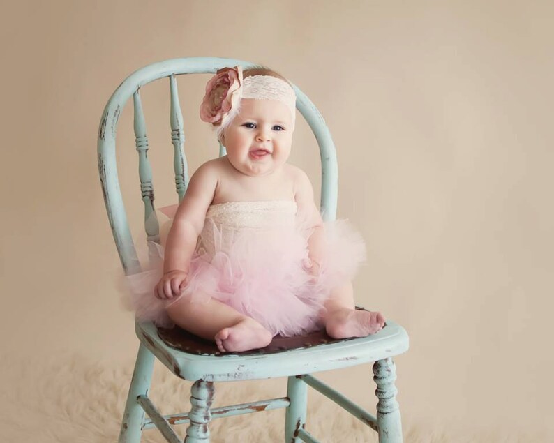 Pink Tutu Photography Prop Newborn Tutu Tutu Only SOFT PINK TUTU Light Pink Tutu Newborn Photo Prop Infant Tutu Smash Cake Outfit