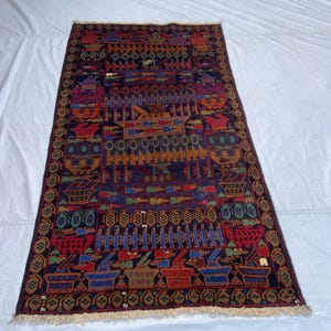 Afghan War Rug - Etsy