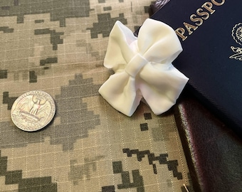 Jacobite White Cockade, 18th Century Scottish Highland Brooch Hat Pin
