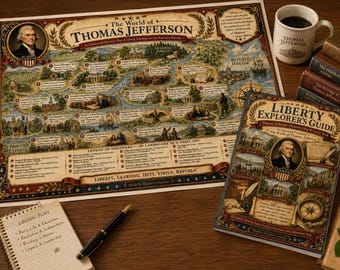 Thomas Jefferson Educational Discovery Map & Guidebook