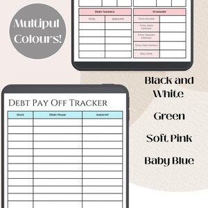 Bundel A6-budgetplanner, basis afbeelding 3