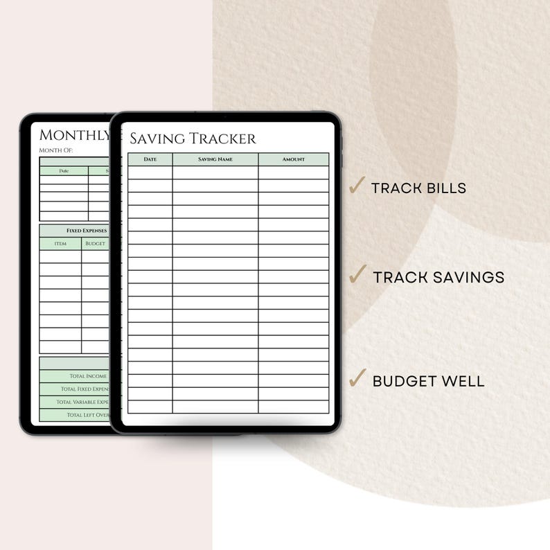 Bundel A6-budgetplanner, basis afbeelding 4
