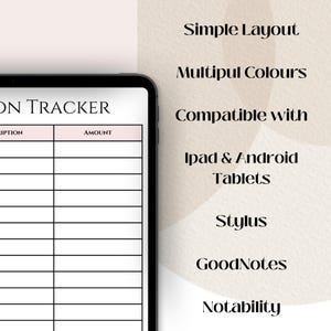 Bundel A6-budgetplanner, basis afbeelding 5