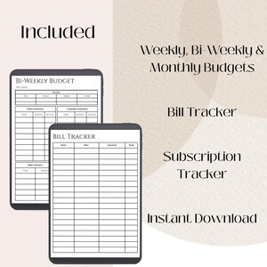 Bundel A6-budgetplanner, basis afbeelding 2