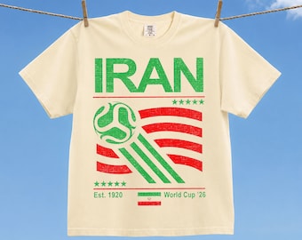 Vintage Curacao Soccer World Comfort Colors Shirt, Retro 90s Flag Curacao Team Soccer World Cup 2026 T-Shirt
