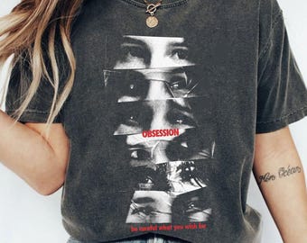 Obsession Movie 2026 Vintage Comfort Colors Shirt, Horror Film Graphic Tee, Gothic Thriller Fan Gift