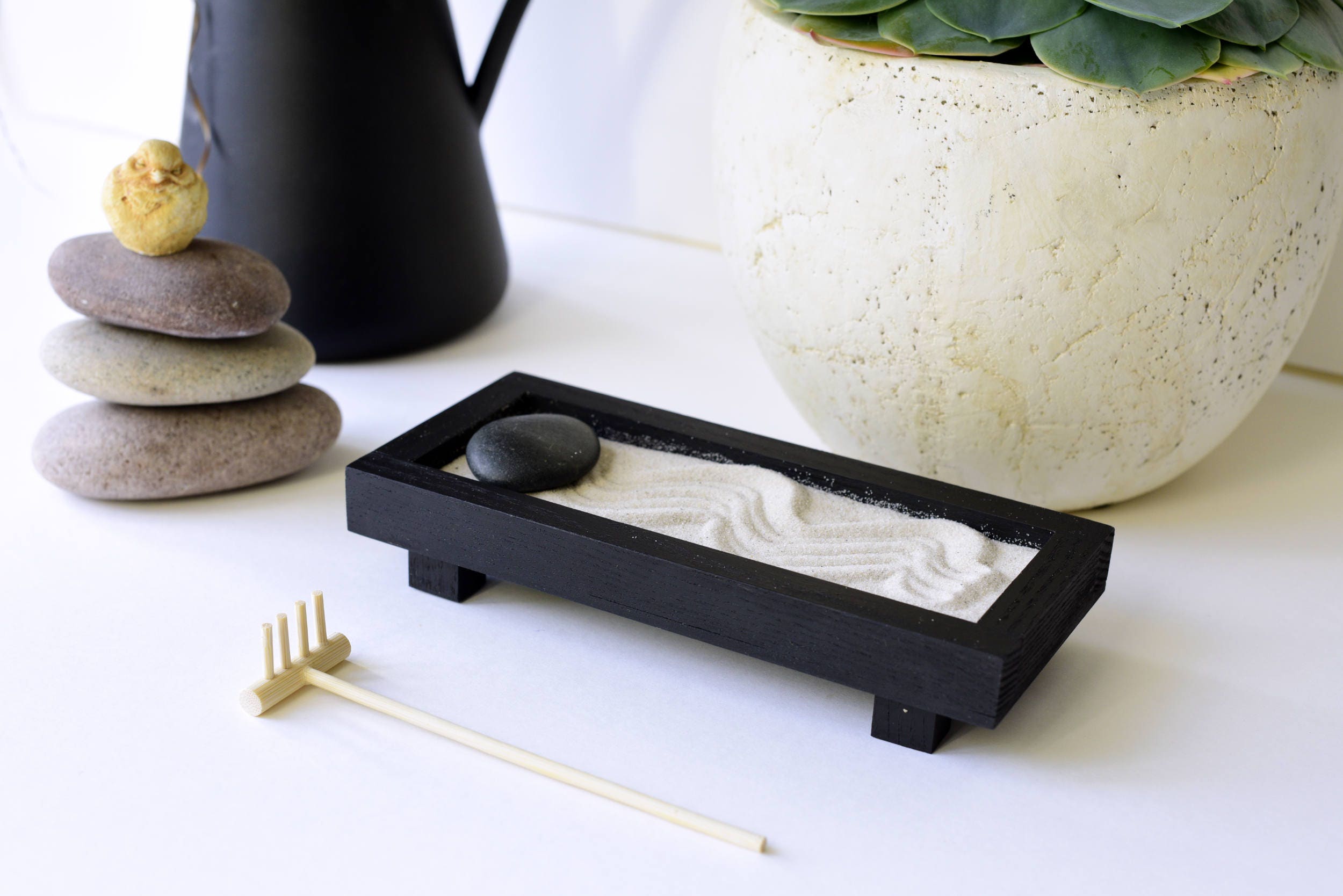 Zen Garden Kit Gift for Her Zen Garten Desktop Zen Garden Etsy Australia