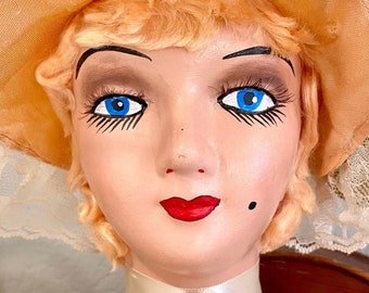 MAY SPECIAL Large Keeneye Boudoir doll, Repaint