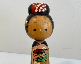 Japanese, Kokeshi, Bobblehead, Nodder, Vintage, Souvenir